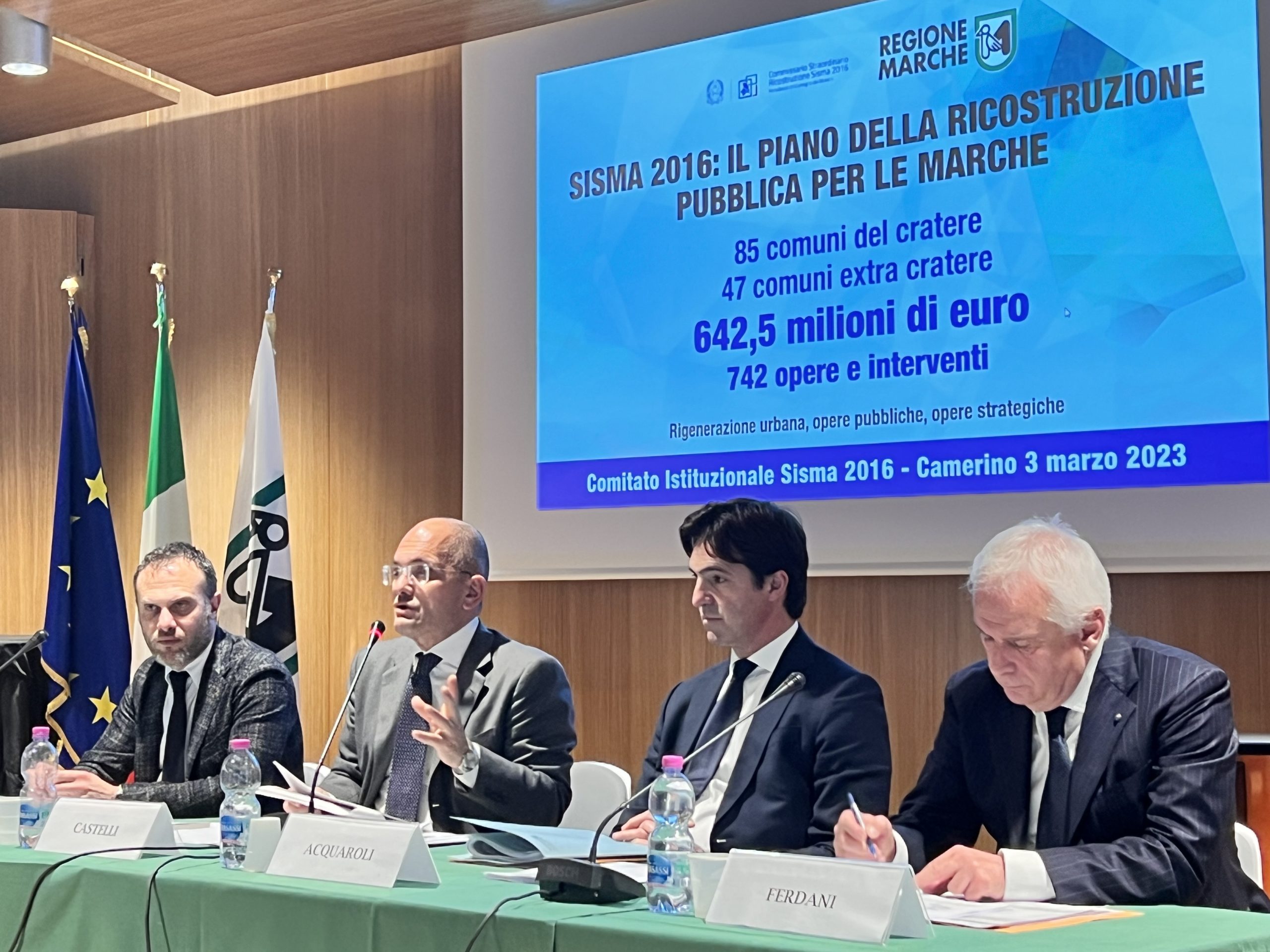 Realtà Locali: alle Marche 600milioni di euro per la ricostruzione