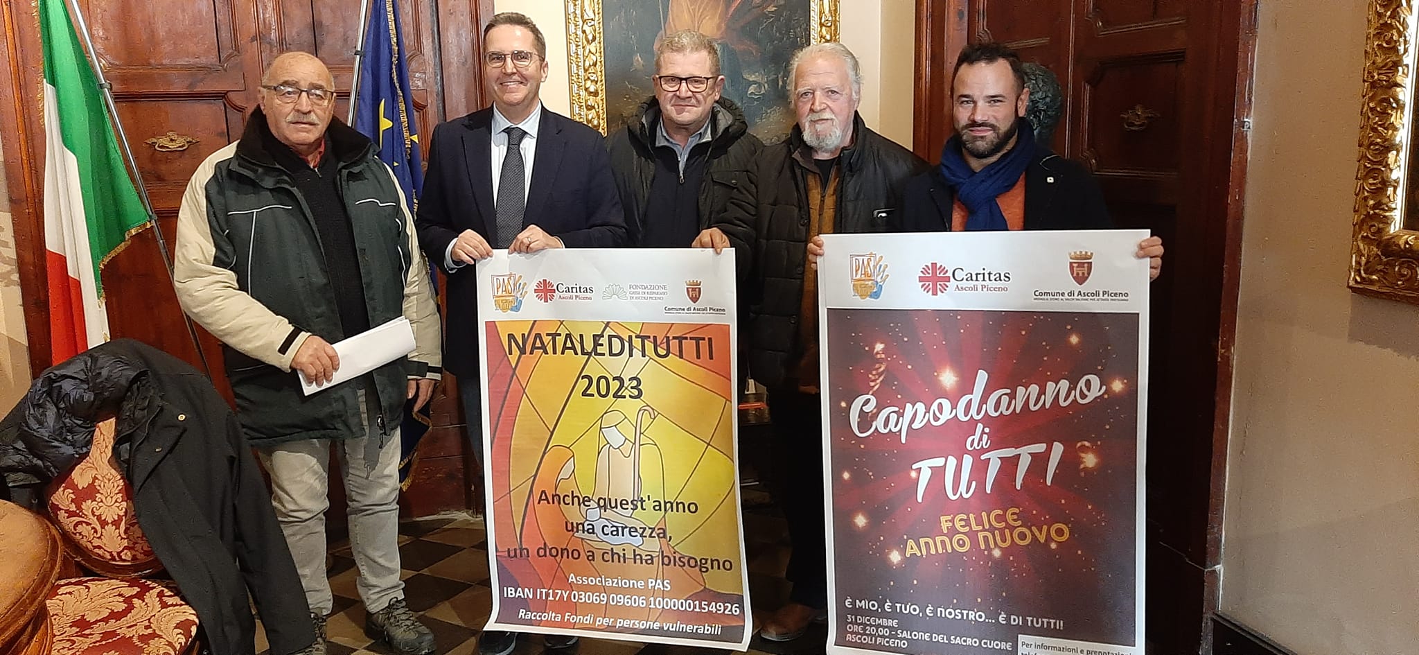 Da PAS e comune Natale e Capodanno solidali