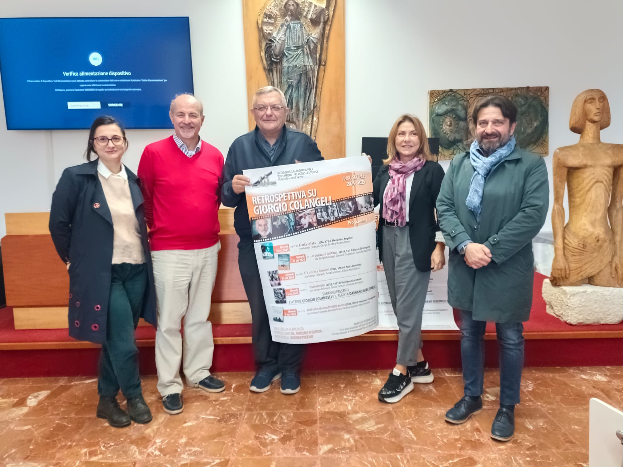 La retrospettiva su Colangeli apre la stagione del Cinecircolo di Monticelli