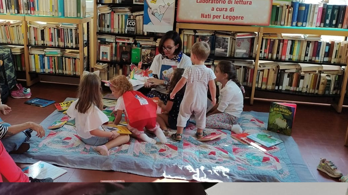 letture animate in biblioteca